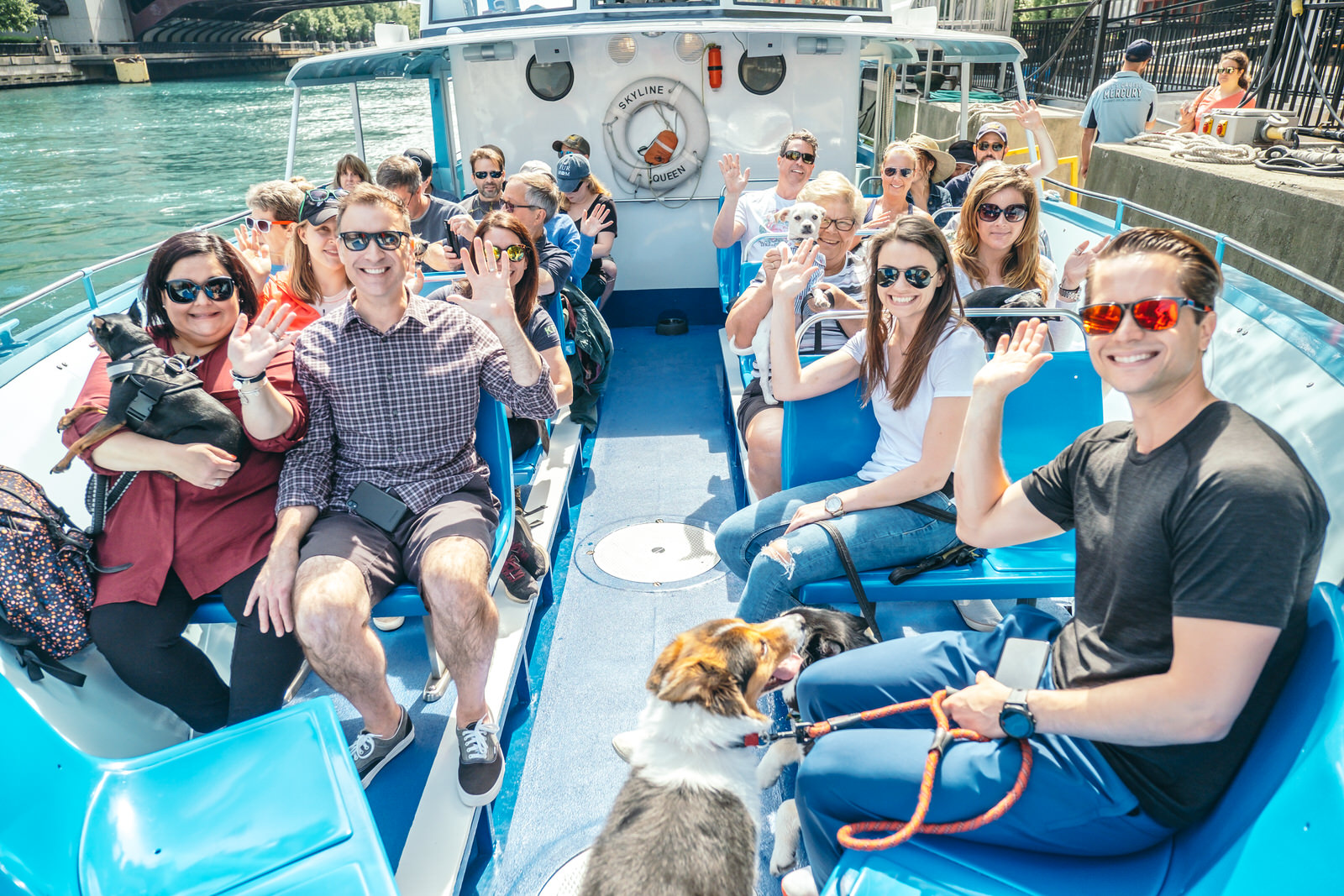 dog friendly boat cruise
